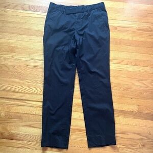 Z ZEGNA Black Straight Leg Trouser Pants Size 8-46R / Slim